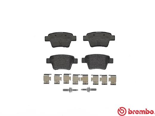 A.B.S. P 61 100 BREMBO Bremsbelagsatz, Scheibenbremse